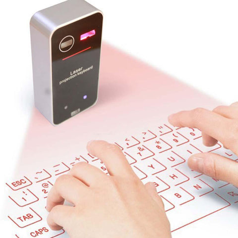 Virtual Laser Keyboard Projection