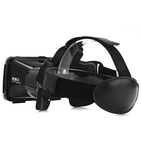 Virtual Reality 3D Glasses with Mounted Headset