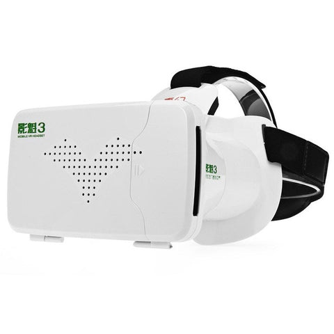 Virtual Reality 3D Glasses with Mounted Headset